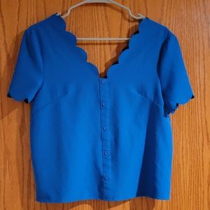 Women's cropped blouse
